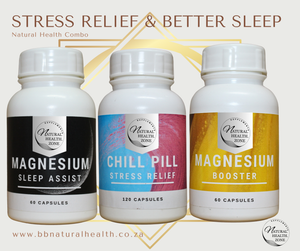 Combo: Chill Pill, Magnesium Booster and Sleep Assist